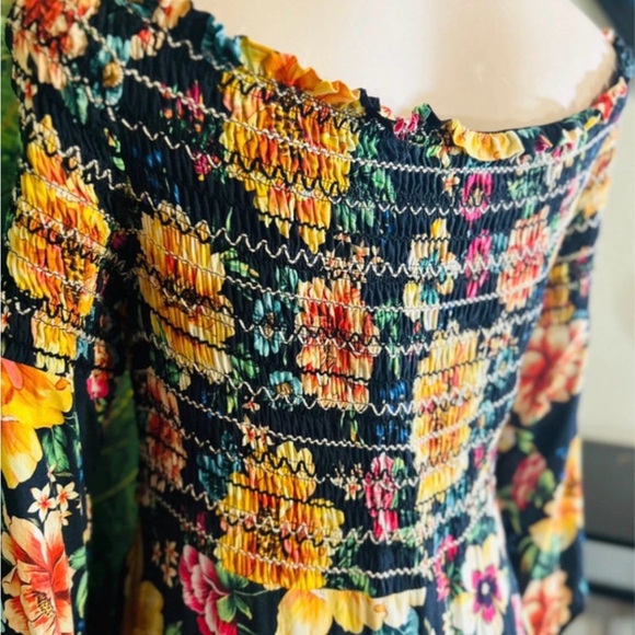 FARM Rio Off Shoulder Dress!Size:L - Picture 8 of 9